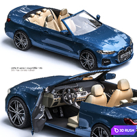 BMW 4 Series Convertible 430i 3D Model Corona