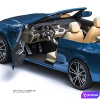 BMW 4 Series Convertible 430i 3D Model Corona