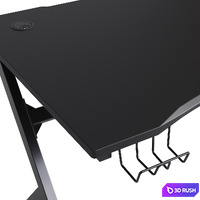 Gaming computer table 3D Model Vray, Corona