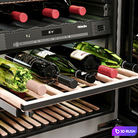 Miele  wine-units01 3D Model Vray, Corona