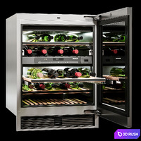Miele  wine-units01 3D Model Vray, Corona