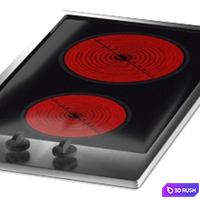 Bosch hobs set 3D Model Vray