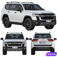 Toyota Land Cruiser GR-Sport 2022 3D Model Corona