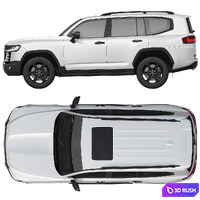 Toyota Land Cruiser GR-Sport 2022 3D Model Corona