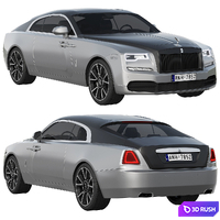 Rolls-Royce Wraith 3D Model Corona