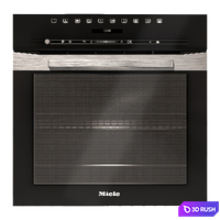 Miele Kitchen Appliances 3D Model Vray, Corona