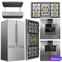 Gaggenau Collection 02 3D Model Vray, Corona