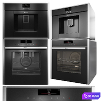 Neff Bosch Miele Collections 3D Model Vray, Corona