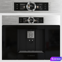 Bosch Kitchen Appliance set 3D Model Vray, Corona