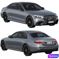 Mercedes-Benz S63 AMG E Performance 2023 3D Model Corona