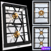 Gaggenau Cook Top 3D Model Vray, Corona