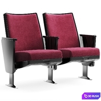 Acclaim P LS-13601 auditorium chair 3D Model Vray, Corona