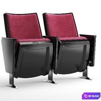 Acclaim P LS-13601 auditorium chair 3D Model Vray, Corona