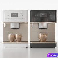 Miele Coffee Machine V01 3D Model Vray, Corona