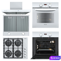 Gefest kitchen appliances W 3D Model Corona