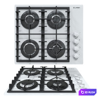 Gefest kitchen appliances W 3D Model Corona