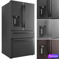 Samsung kitchen appliance Set01 3D Model Corona