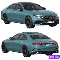 Mercedes-Benz E-Class AMG-line 2023 3D Model Corona