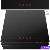 V-ZUG cooktop 2 3D Model Vray, Corona