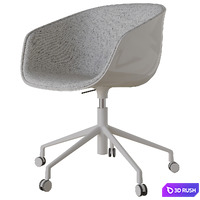 chair AAC 52 soft by Hay 3D Model Vray, Corona