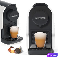 Coffee Machine 3D Model Vray, Corona