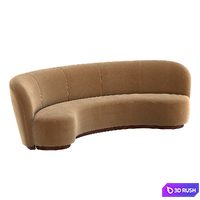 COPENHAGEN SOFA 3D Model Vray, Corona