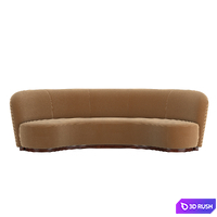 COPENHAGEN SOFA 3D Model Vray, Corona