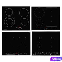 Kuppersbusch induction hobs 3D Model Corona