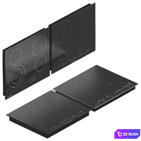 Kuppersbusch induction hobs 3D Model Corona
