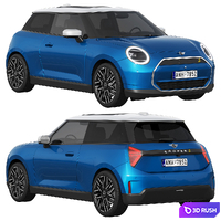 Mini Cooper SE 2024 3D Model Corona