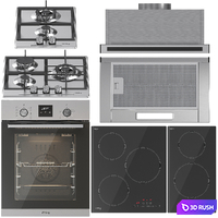 Korting collection of appliances_set 5 3D Model Corona