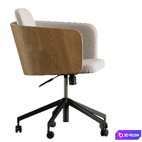 Madai chair by kavehome 3D Model Vray, Corona
