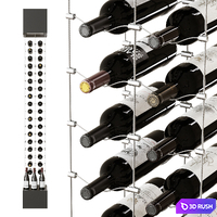 Wine rack 3D Model Corona