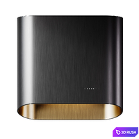 Hood Ciarko design SIMPLE | Induction cooker BOSCH 3D Model Corona