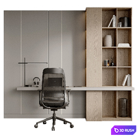 Workplace 21 3D Model Corona