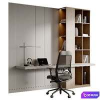Workplace 21 3D Model Corona