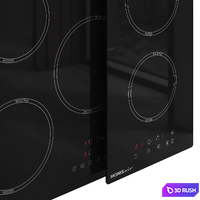 HOMSair induction hob set 3D Model Corona