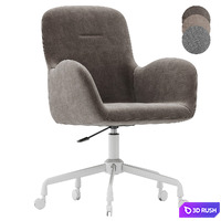 Office chair Frey Textile Beige 3D Model Corona