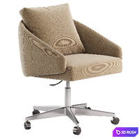 Winona Desk Chair 3D Model Corona