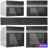 Miele Appliance Collection Set 02 3D Model Vray, Corona