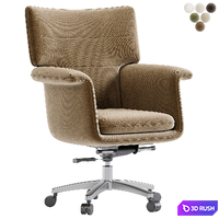 Humphrey Desk Chair 3D Model Corona