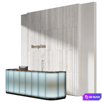 Reception 2 3D Model Corona
