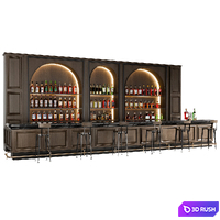 Bar No29 3D Model Vray, Corona