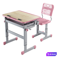 Desk and chair Prestige Galaxy 3D Model Vray, Corona
