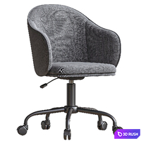 Office chair Echo 3D Model Corona