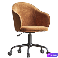 Office chair Echo 3D Model Corona