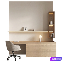Workplace T3D 2 3D Model Corona