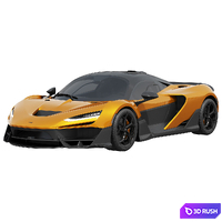 Mclaren W1 2025 3D Model Corona