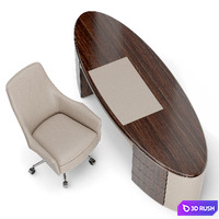 Longhi Ida Suzanne office 3D Model Corona