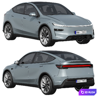 Tesla Model Y 2025 3D Model